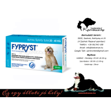 Fypryst SpotOn Kutyáknak Bolha és Kullancsírtó Csepp 20-40kg 10db élősködő elleni készítmény kutyáknak