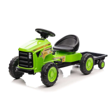 G206 zöld pedálos traktor 11907 lábbal hajtható járgány
