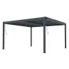 G21 G21 Austin Premium 4x4 m bioklimatikus pergola, antracit alumínium