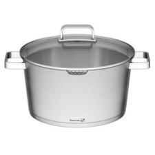 G21 Gourmet Magic 28 cm átmérőjű főzőedény, rozsdamentes acél edény