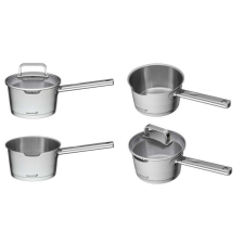 G21 Gourmet Magic edénykészlet extra fazékkal, 11 darabos, rozsdamentes acél edény
