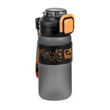G21 ivópalack 600 ml, 2az1-ben, jeges szürke kulacs, kulacstartó