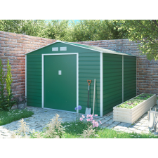 G21 Kerti ház, Szerszámtároló, 277 x 319 cm, acéllemez, GAH 884 zöld (63900569) kerti tárolás