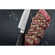 G21 Nůž G21 Gourmet Damascus 13 cm, Santoku kés és bárd