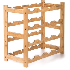 G21 Stojan na 16 lahví 45 × 23,5 × 42,4 cm bambusový konyhai eszköz
