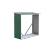 G21 Tüzifa tároló WOH 136 - 182 x 75 cm, zöld