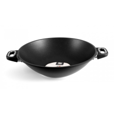 G21 Wok Serpenyő Lagoon fedővel fekete 36 cm edény