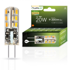  G4 CAPSULE LED izzó 2W = 20W 200lm 3000K Meleg 270° LUMILED izzó