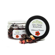 G&amp;T Botanicals Hibiszkusz virág 20g kis tégelyben alapvető élelmiszer