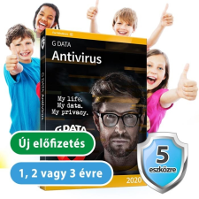 G Data Antivirus 5 eszközre 35% kedvezménnyel tanárok, diákok, nyugdíjasok, EÜ dolgozók, rendőrök, tűzoltók részére karbantartó program