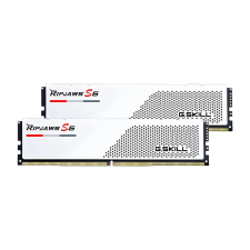 G.Skill 32GB DDR5 6000MHz Kit(2x16GB) Ripjaws S5 White memória (ram)