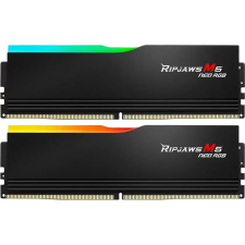 G.Skill 32GB DDR5 6400MHz Kit(2x16GB) Ripjaws M5 Neo RGB Black (F5-6400J3240G16GX2-RM5NRK) memória (ram)