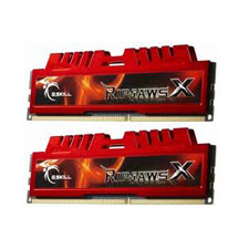 G.Skill RipjawsX 8GB (2x4GB) DDR3 1600MHz (F3-12800CL9D-8GBXL) memória (ram)