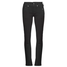 G-Star RAW Egyenes szárú farmerek MIDGE SLIM STRAIGHT Fekete US 30 / 32