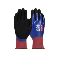  G-TEK Typhan OIL XREY/nylon/spandex kötött, nitril tenyérmártott munkavédelmi kesztyű