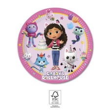 Gabi babaháza Friends papírtányér 8 db-os 20 cm FSC babaétkészlet