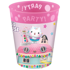 Gabi babaháza Gabby's Dollhouse, Gabi babaháza pohár, műanyag 250 ml babaétkészlet