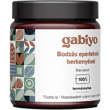 Gabiyo Bodzás eperlekvár berkenyével 200g szőlőmusttal reform élelmiszer