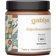 Gabiyo Kajszibaracklekvár 200g szőlőmusttal reform élelmiszer