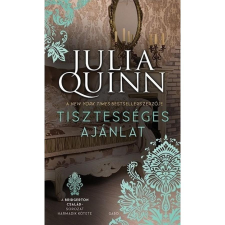 Gabo Kiadó Julia Quinn - Tisztességes ajánlat - A Bridgerton család 3. (új kiadás) irodalom