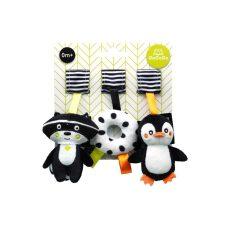 GaGagu Set 3 jucarii GaGaGu - Raton, pinguin si gogoasa bébijáték kiságyra