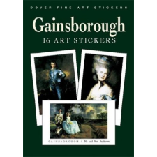 Gainsborough: 16 Art Stickers – Thomas Gainsborough idegen nyelvű könyv