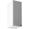 Gala-Meble Linea Grey G30 felső konyhaszekrény, szürke / fehér