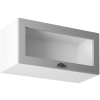 Gala-Meble Linea Grey G80KS felső konyhaszekrény, szürke / fehér