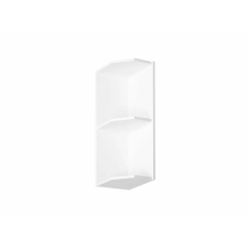 Gala-Meble Linea White G25PZ felső polcos elem, fehér / arany bútor