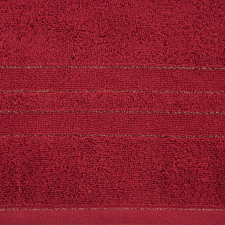  Gala velúr törölköző Bordó 50x90 cm lakástextília