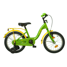 Galaxy Bubble Gyerek kerékpár 16&quot; #zöld gyermek kerékpár