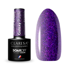Galaxy Claresa - Galaxy Purple műköröm zselé
