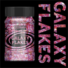  Galaxy Flakes 100ml Juno rózsaszín dekorációs kellék