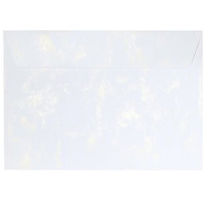 Galeria Papieru Mramor C5, 120 g/m2, bílá/zlatá - balení 10 ks boríték