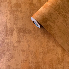 Galerie Dekorfestés hatású tapéta – modern betonhatású design terrakotta szinben tapéta, díszléc és más dekoráció