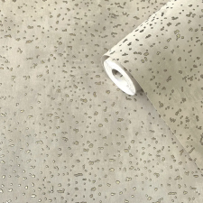 Galerie Modern beige betonhatású tapéta finom apró fémes arany szórásokkal tapéta, díszléc és más dekoráció