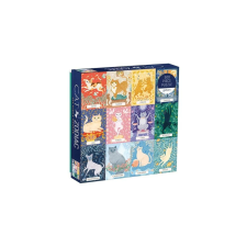 Galison 500 db-os puzzle - Cat Zodiac (57068) puzzle, kirakós