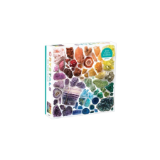 Galison 500 db-os puzzle - Rainbow Crystals (62710) puzzle, kirakós