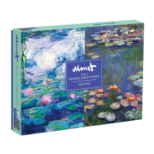 Galison Kétoldalas Puzzle Monet 500 Darab puzzle, kirakós