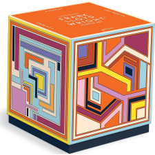 GALISON Négyzet alakú puzzle Frank Lloyd Wright: Textil blokkok 4x200 darab puzzle, kirakós