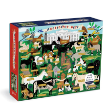 Galison Puzzle elnöki háziállatok 2000 db puzzle, kirakós