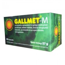 Gallmet -M kapszula 90 db vitamin és táplálékkiegészítő