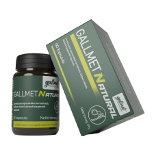  Gallmet-Natural-60 gyógynövény kapszula 60 db gyógyhatású készítmény