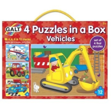 Galt 4 Logikai egy dobozban - szállítóeszköz puzzle, kirakós