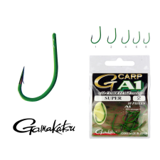 Gamakatsu A1 Carp Green Super 6 10db/cs horog