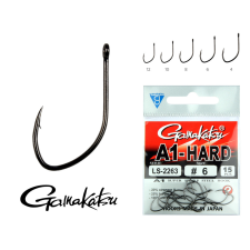Gamakatsu A1 Ls-2263NSB prémium karbonacél horog (185027-0**) horog