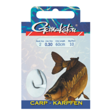 Gamakatsu Carp előkötött 10/cs (BKG-3310F/010) horog