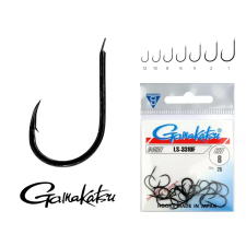 Gamakatsu LS-3310F NEW LABEL HOOKS BLACK 4-es horog