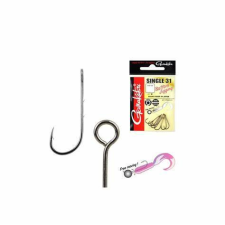 Gamakatsu SINGLE 31 HOOKS BLACK #8 horog