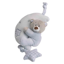  Gamberritos felhúzós zenélő játék plüss maci holdon szürke 9829 egyéb bébijáték